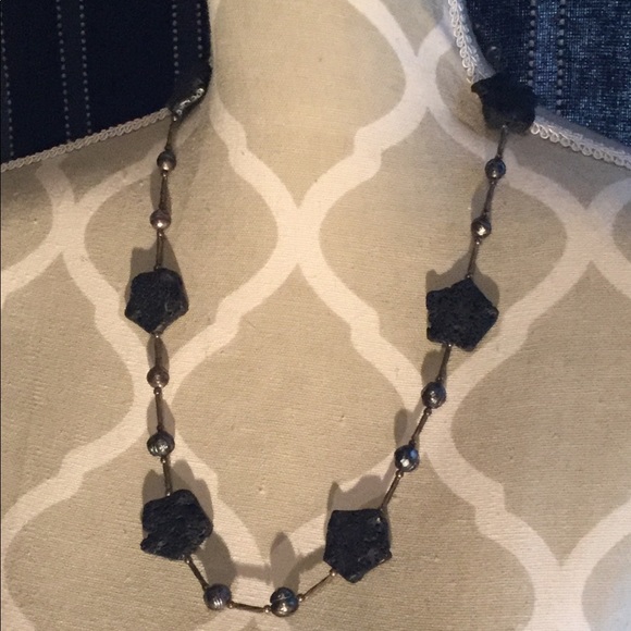 Lava Stone Necklace - Picture 1 of 3